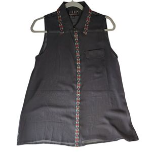 Cowgirl Up Western Top Medium